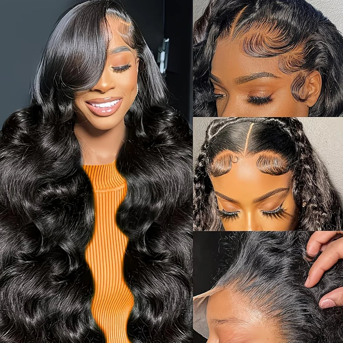 Glueless Body Wave Human Hair