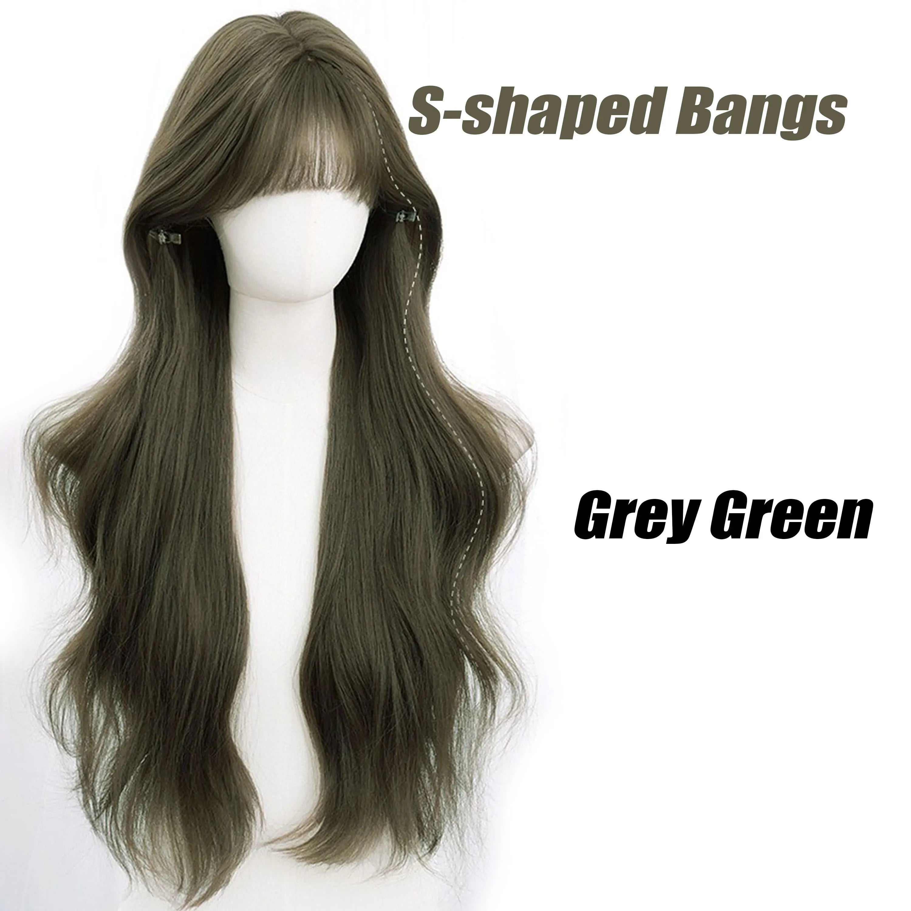 Ombre Blonde Curly Wig