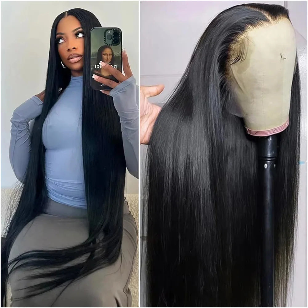 Transparent Lace Frontal gluless Wig