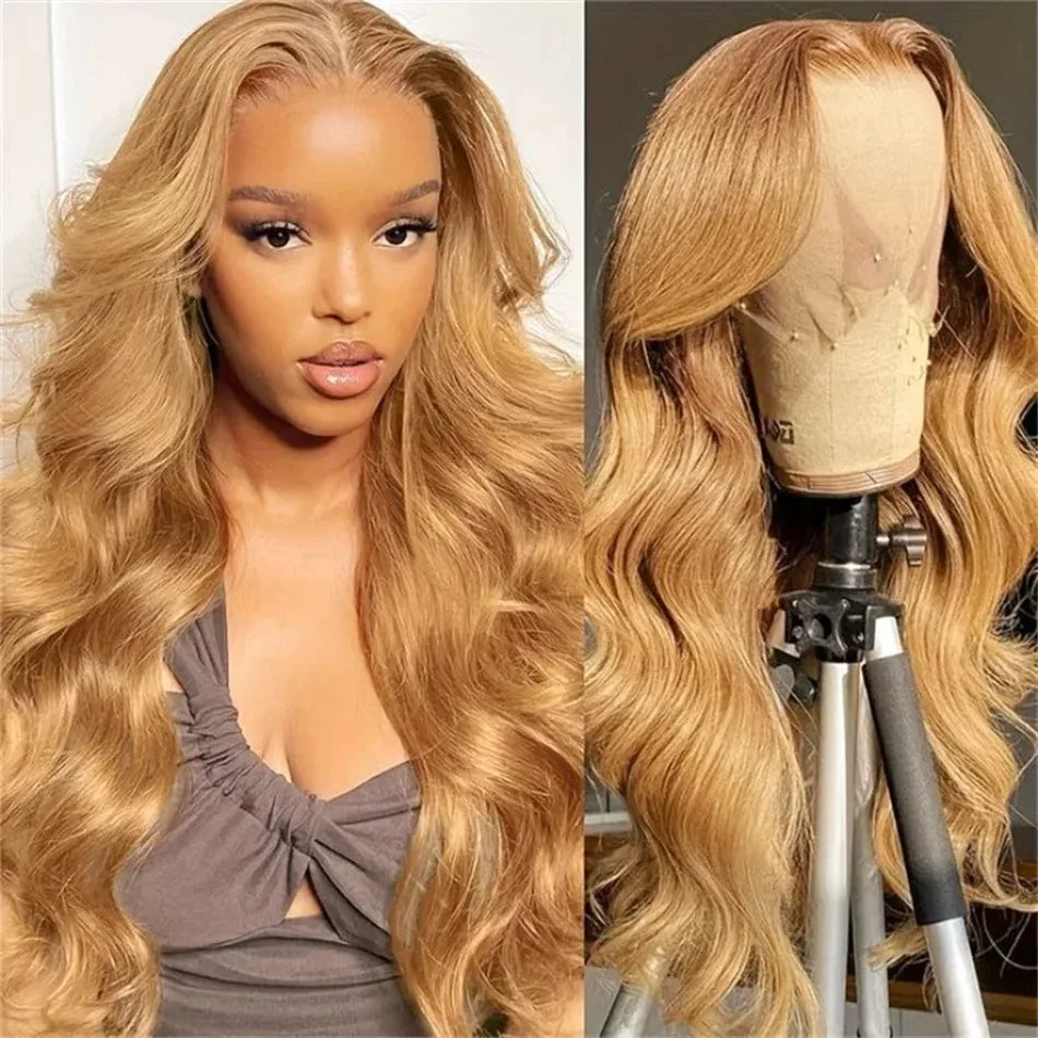 Ombre Ash Blonde With Dark Roots