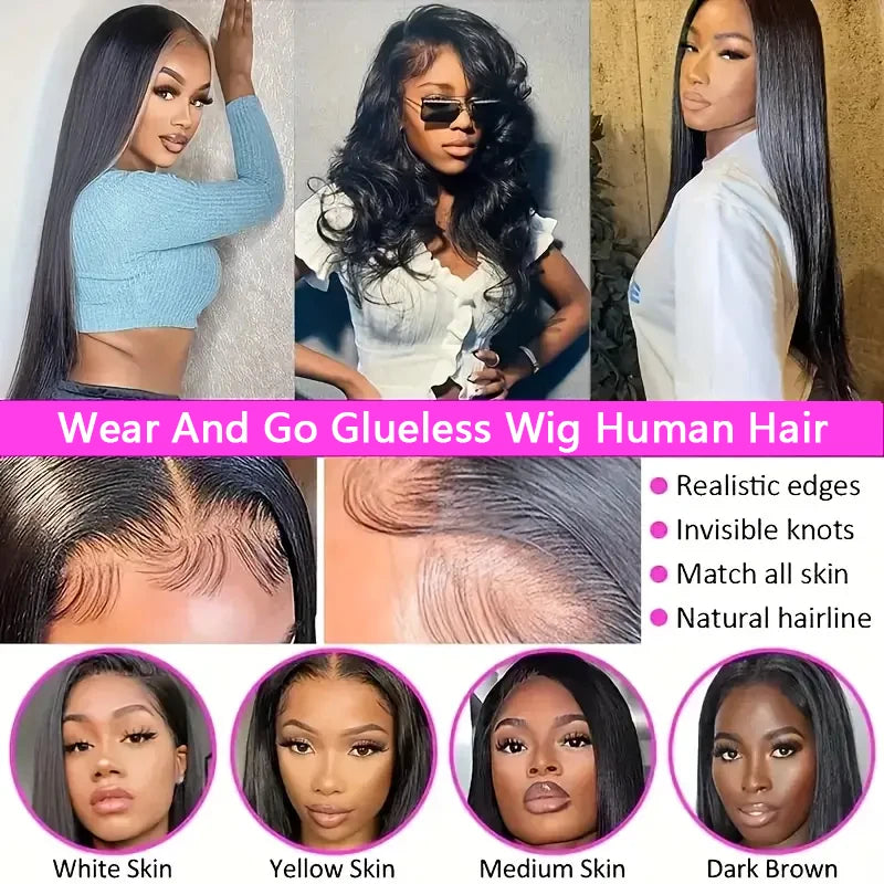 Glueless Virgin Human Hair