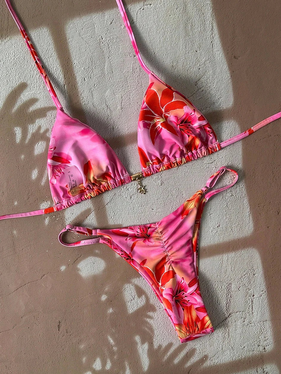 Leopard Push Up Bikinis