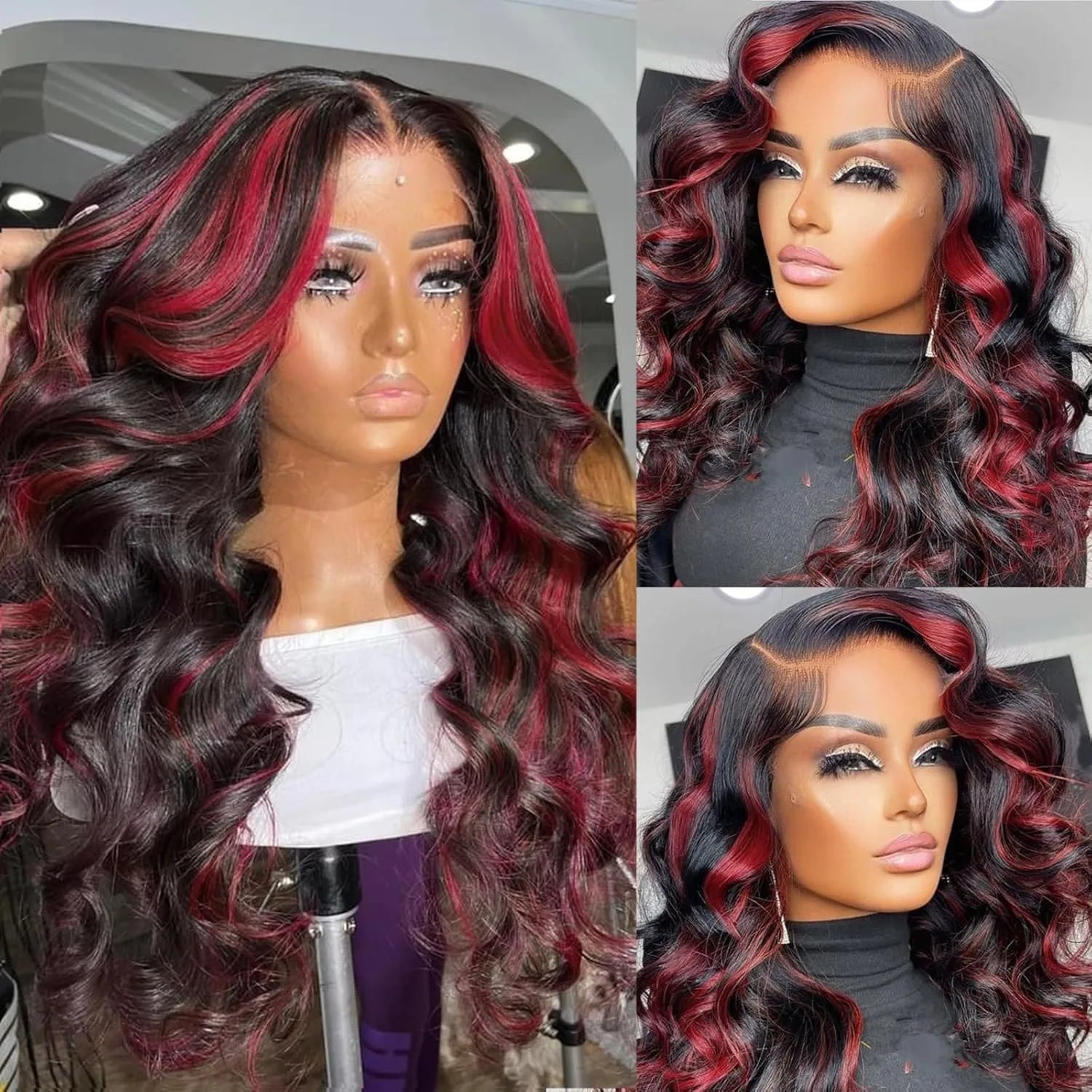 Highlight 5x5 Glueless Wigs Human Hair