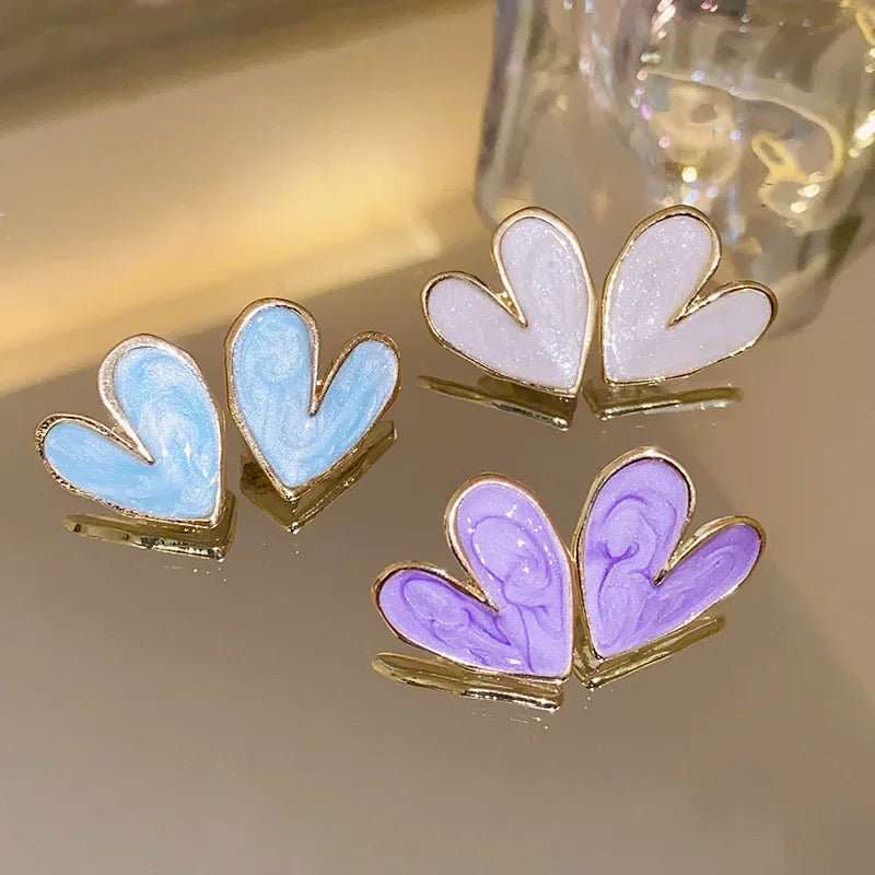 Heart Pearl Earrings