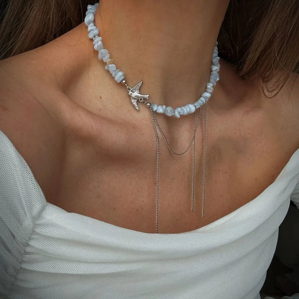 Elegant Multilayer Tassel Chain