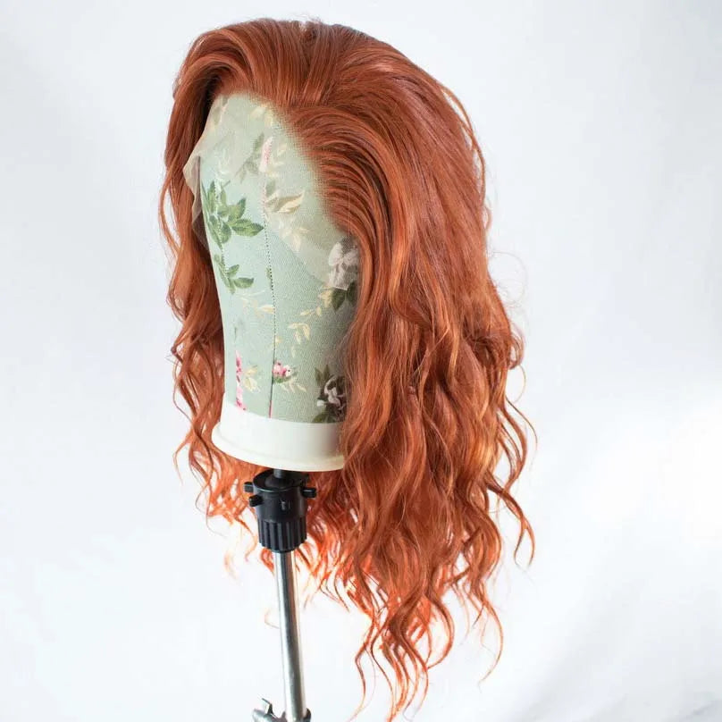 Ginger Orange Synthetic Lace Front Wig