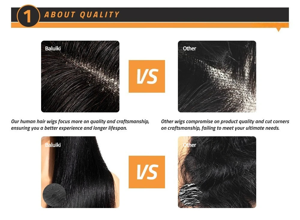 Glueless Wear and Go Human Hair Wig
