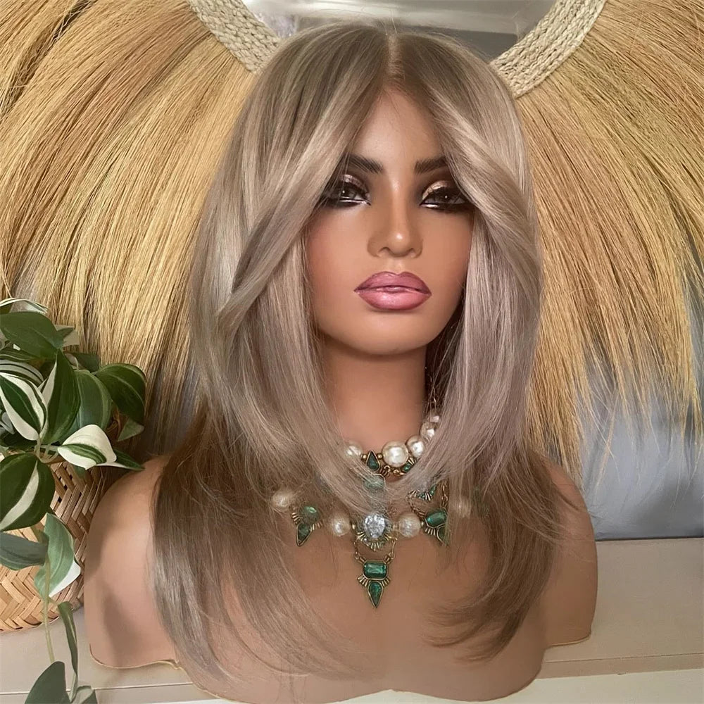 Ombre Icy Blonde Synthetic