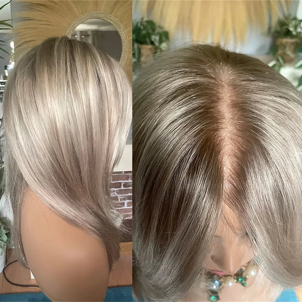 Ombre Icy Blonde Synthetic