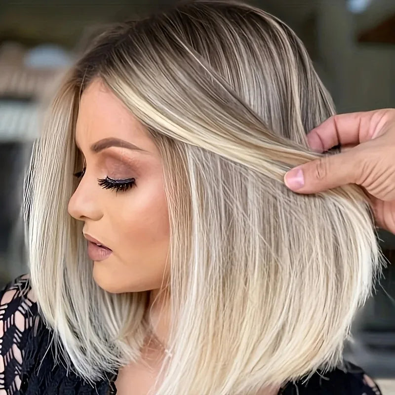Ombre Blonde Lace Front Wig