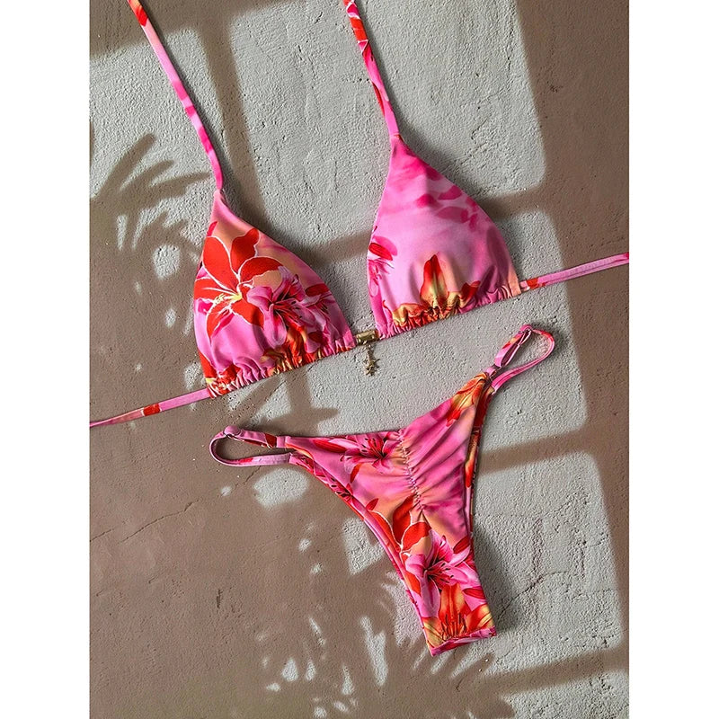 Leopard Push Up Bikinis