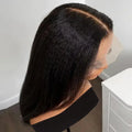 Black Yaki Lace Front Wig