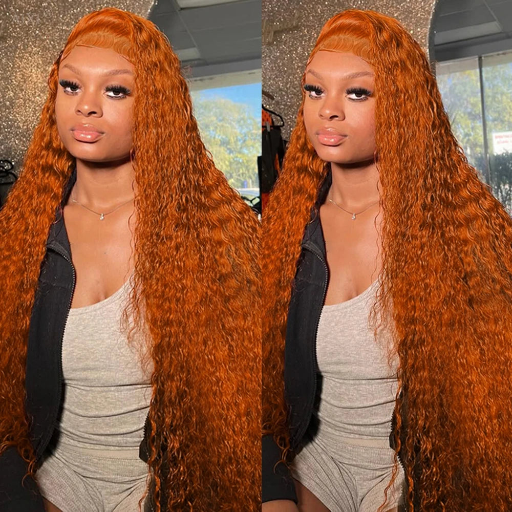 Orange Ginger Lace Front Wig