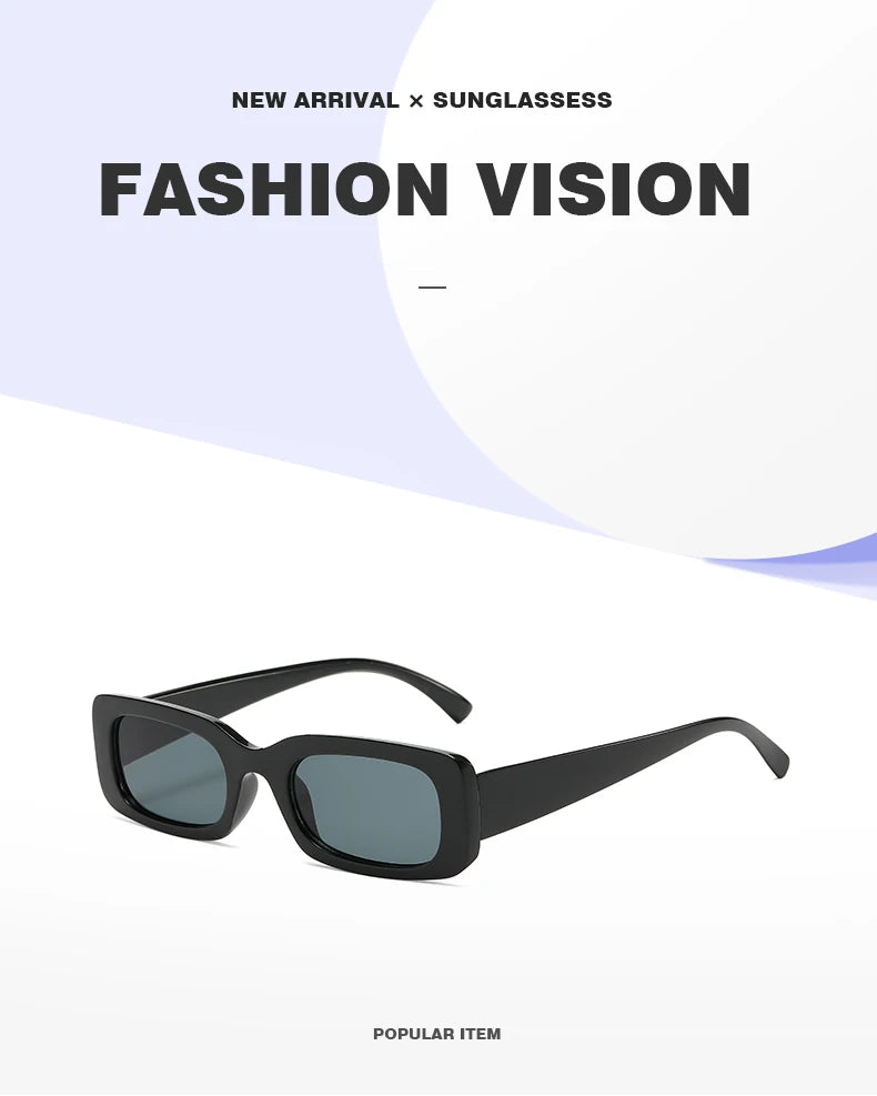 Black Square Sunglasses