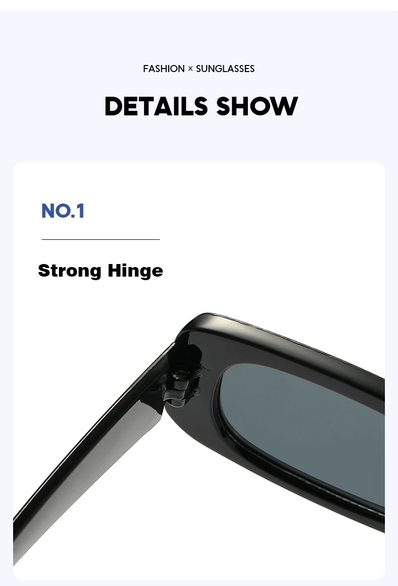 Black Square Sunglasses