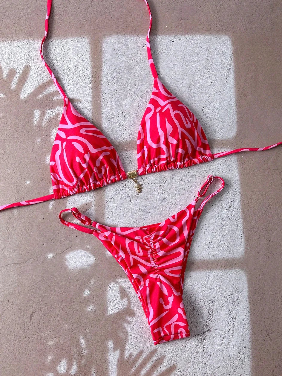 Leopard Push Up Bikinis