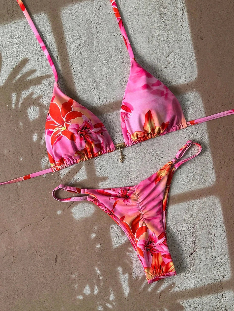 Leopard Push Up Bikinis