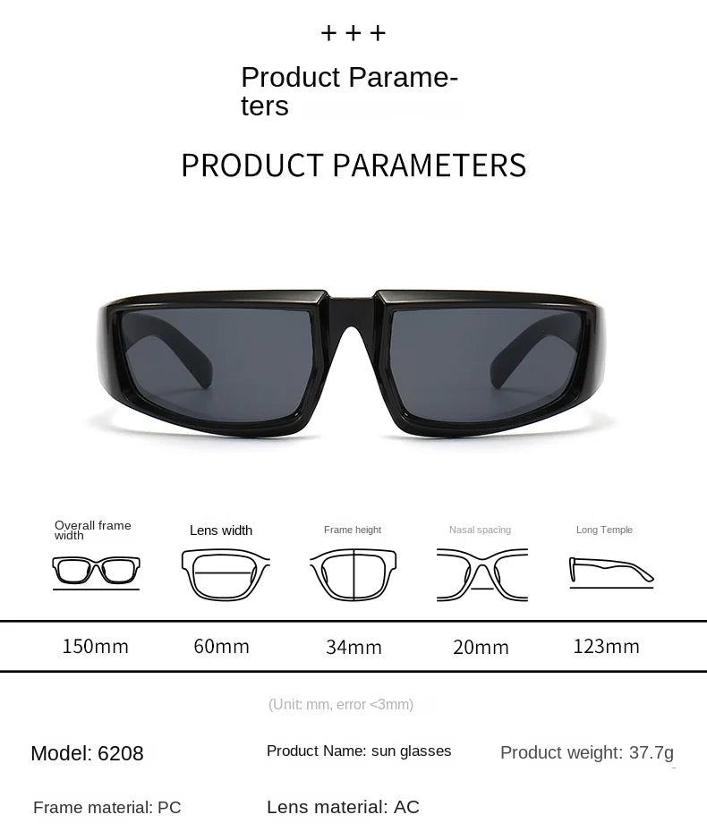 Future Science Technology Sense Sunglasses