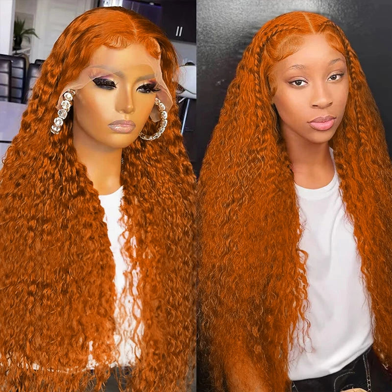 Ginger Orange 13X6 Lace Frontal Wigs