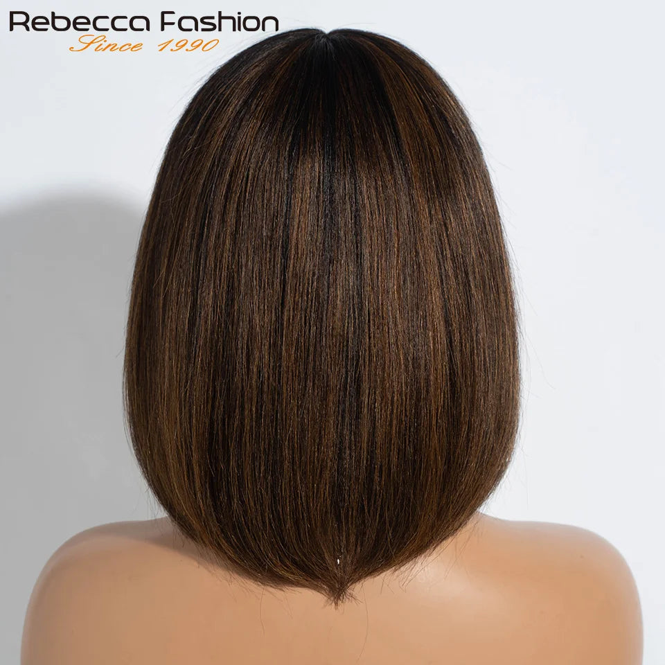 Highlight Blonde Short BOB