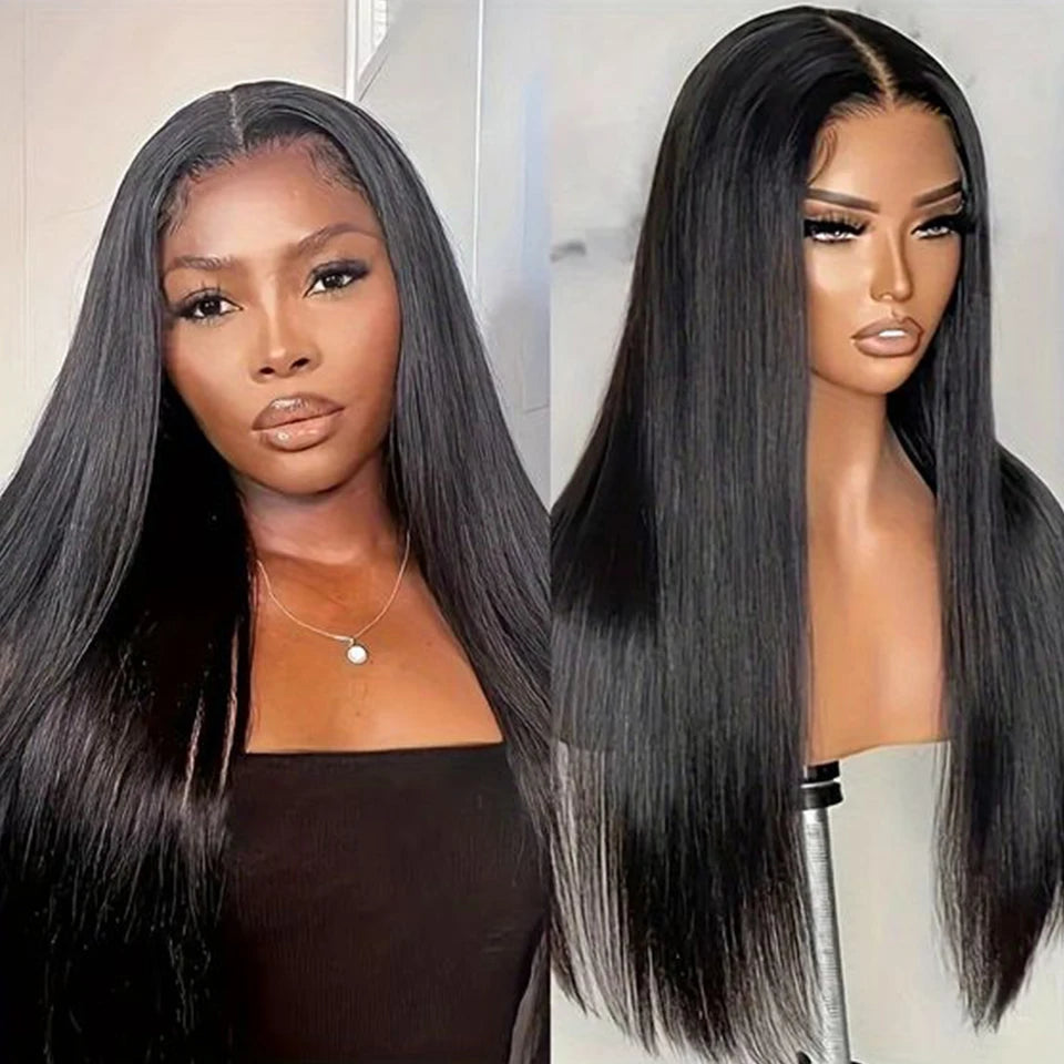 Malaysia Remy Silky Straight Gluless wigs