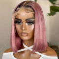 Ombre Pink Bob Wig