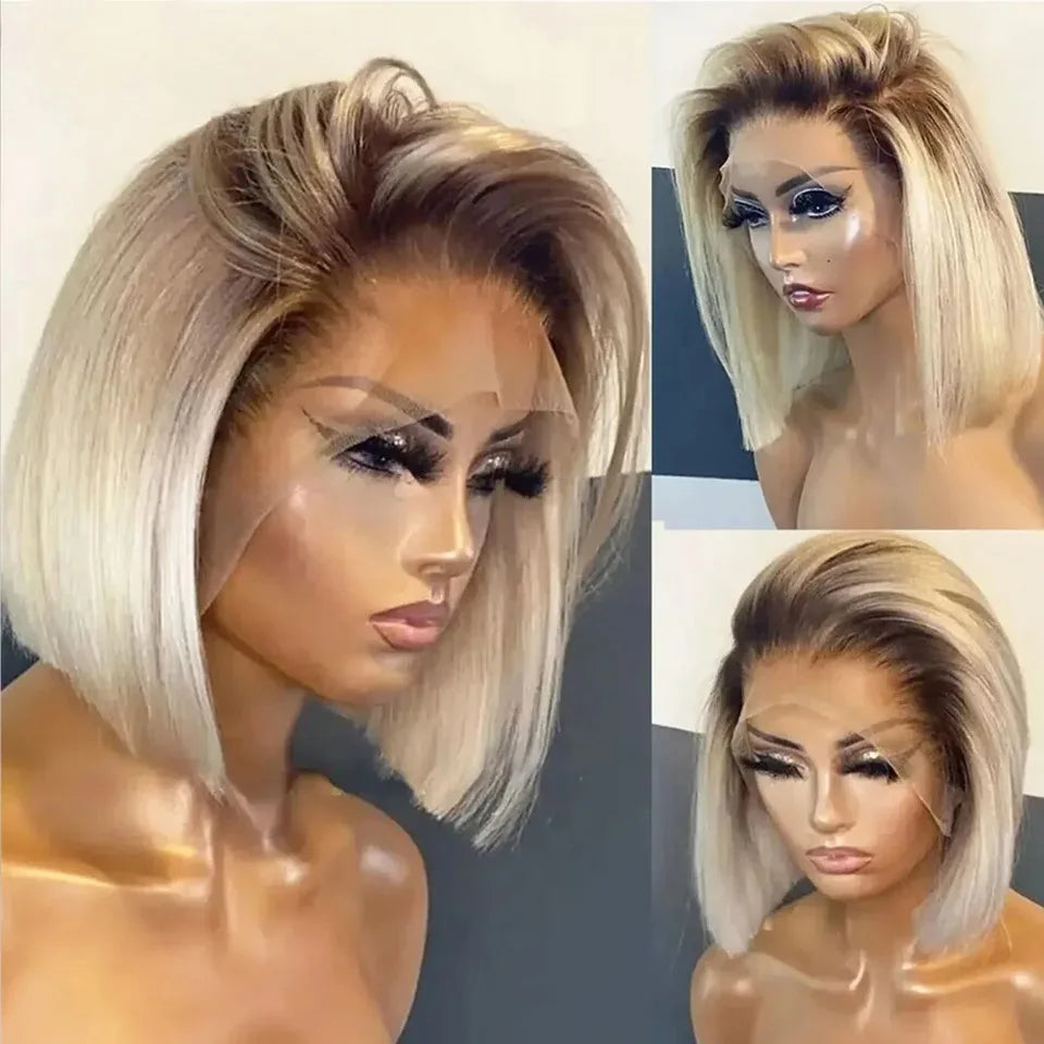Ombre Blonde Lace Front Wig
