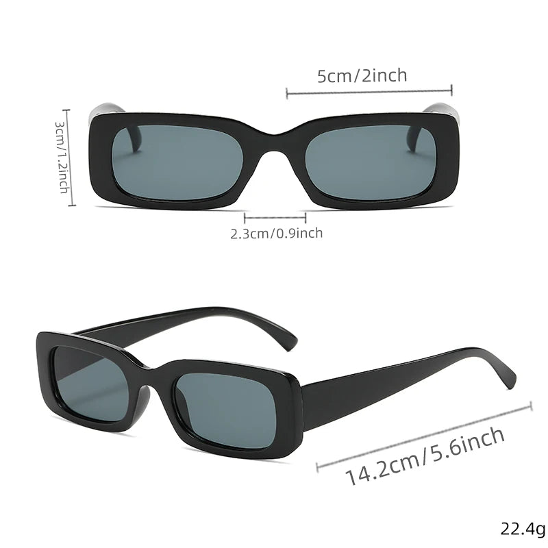 Black Square Sunglasses