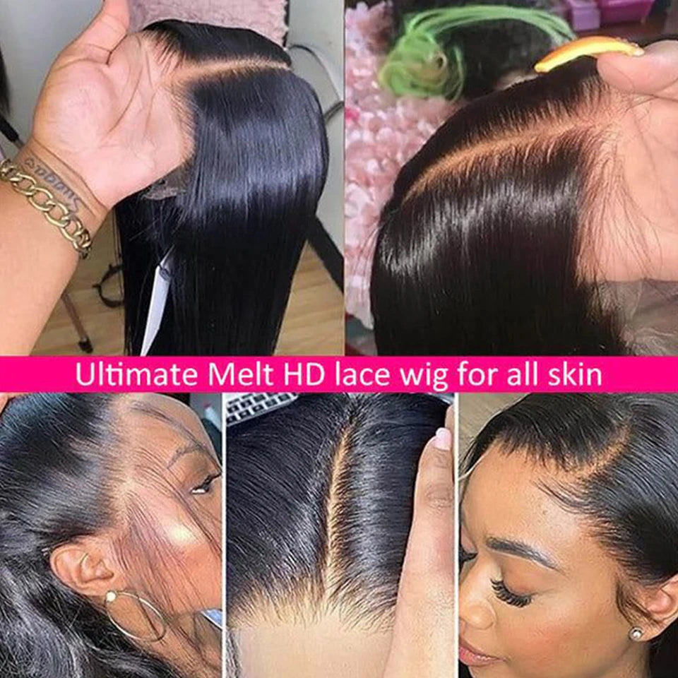 Malaysia Remy Silky Straight Gluless wigs