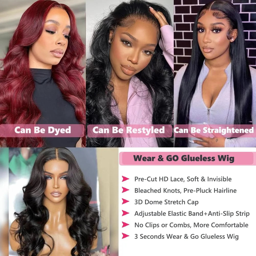 Glueless Body Wave 100%
