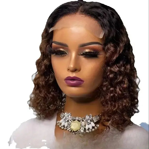 Ombre Brown Water Wave