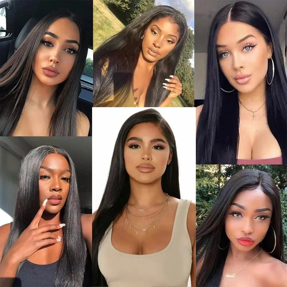 Transparent Lace Frontal gluless Wig