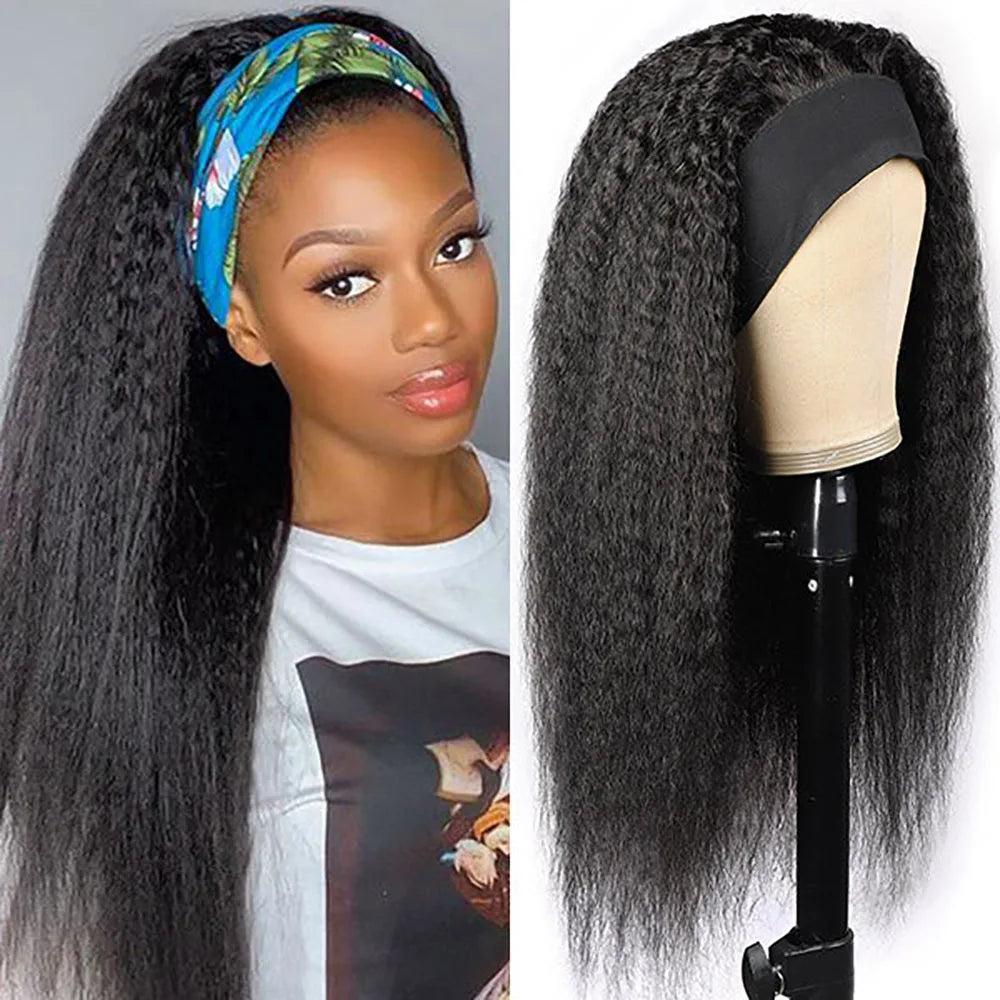 Kinky Remy Human Hair Wig