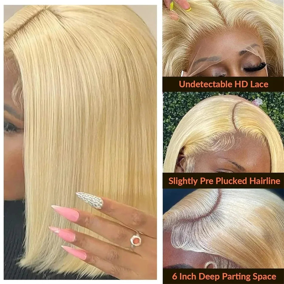 Ombre Blonde Lace Front Wig