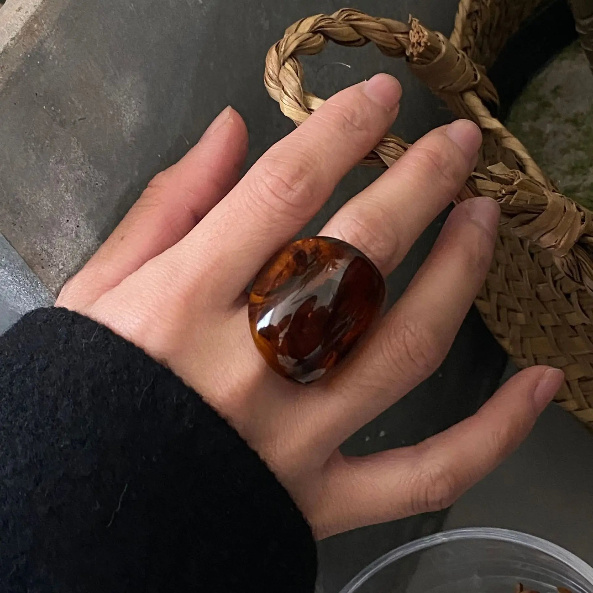 Vintage Trendy Large Finger Rings