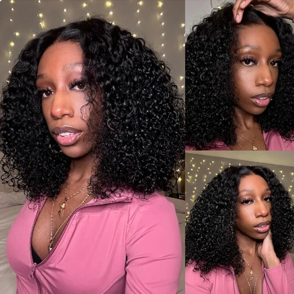 Water Wave Short Bob Wigs