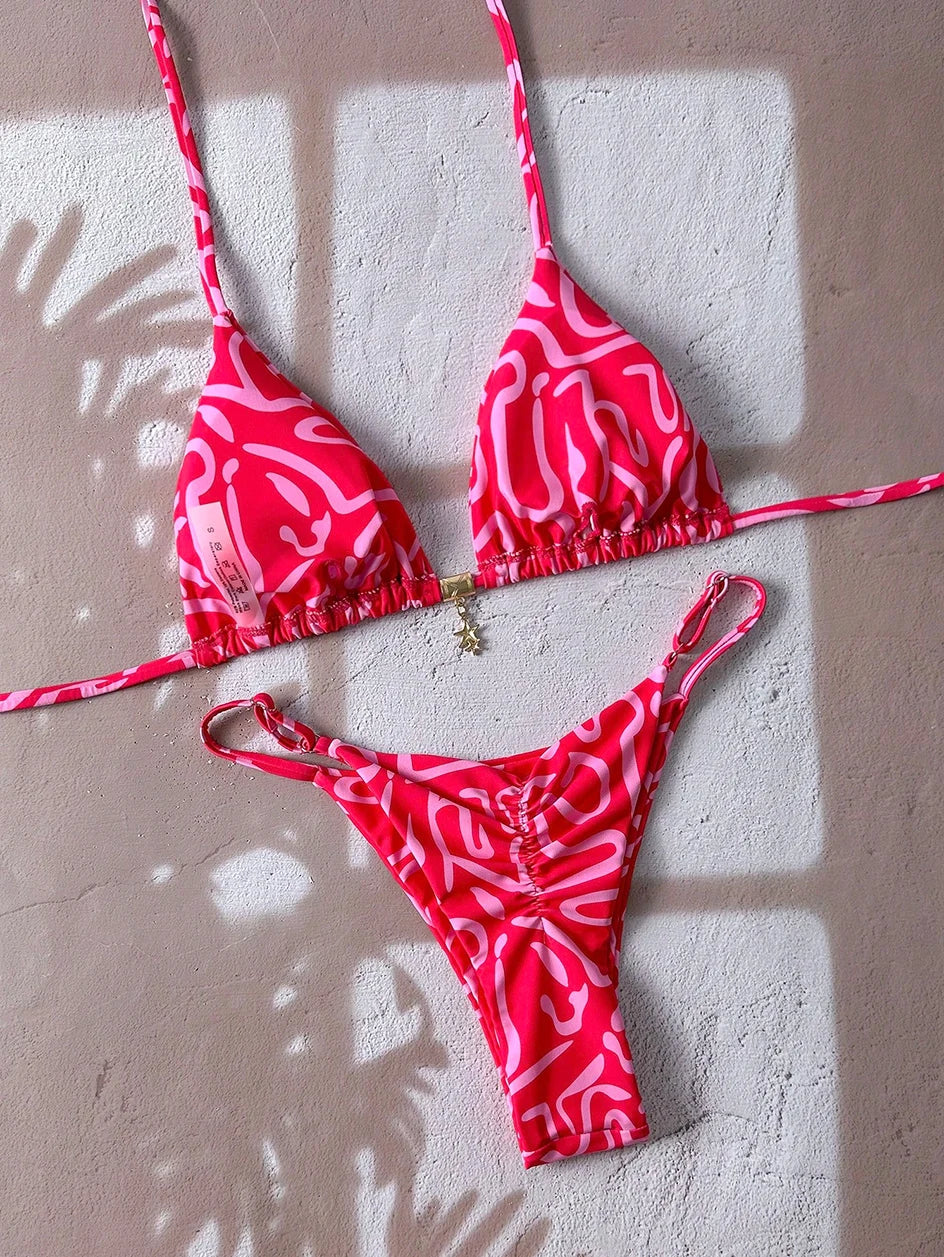 Leopard Push Up Bikinis