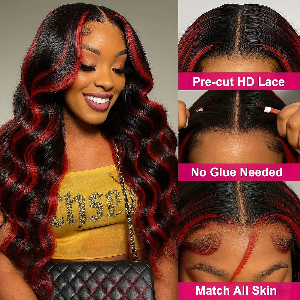 Highlight 5x5 Glueless Wigs Human Hair