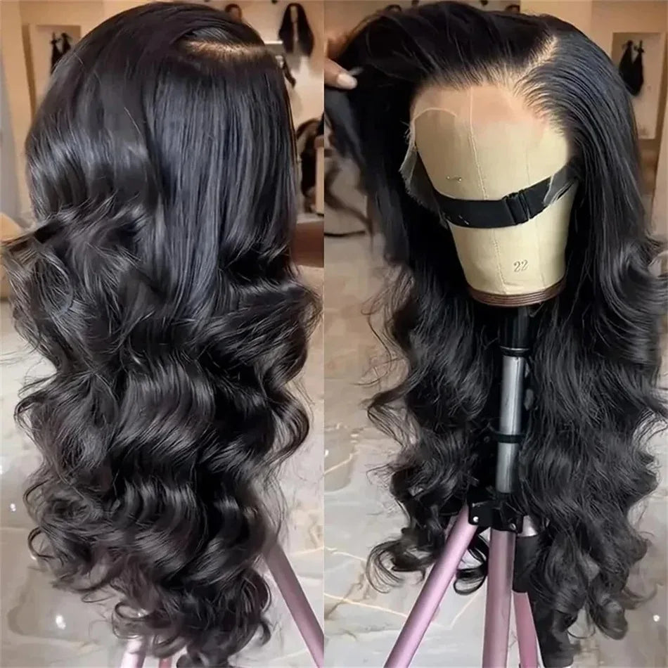 Ombre Ash Blonde With Dark Roots